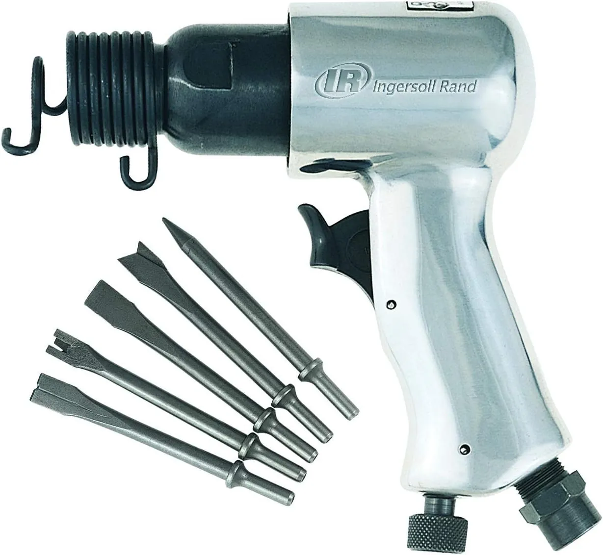 Ingersoll Rand Ingersoll-Rand 115 Standard Duty 5,000 Blows-Per-Minute Pneumatic Hammer, 115K - Tool plus 5 Piece Chisel Set