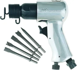 Ingersoll Rand Ingersoll-Rand 115 Standard Duty 5,000 Blows-Per-Minute Pneumatic Hammer, 115K - Tool plus 5 Piece Chisel Set