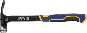 Irwin Tools IRWIN Hammer, Max Strike, 15oz High Velocity Steel Hammer (IWHT51015)