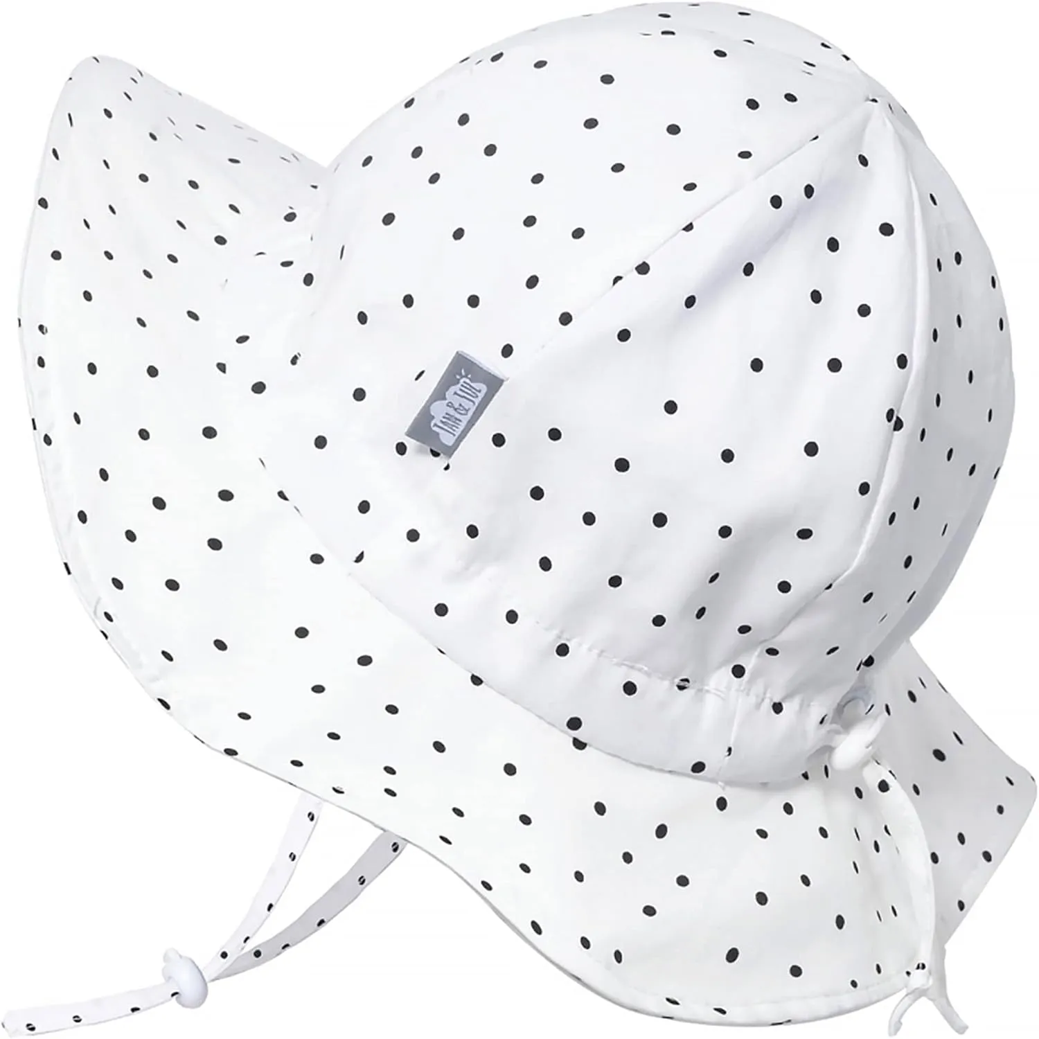 JAN & JUL 50  UPF Cotton Sun Hat with Wide Brim for Toddler Girls