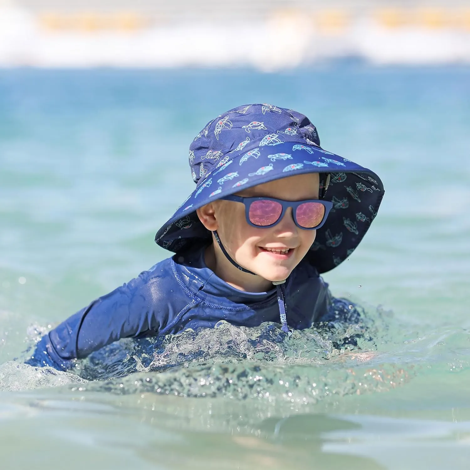 JAN & JUL 50  UPF Quick-Dry Sun-Hats for Boys