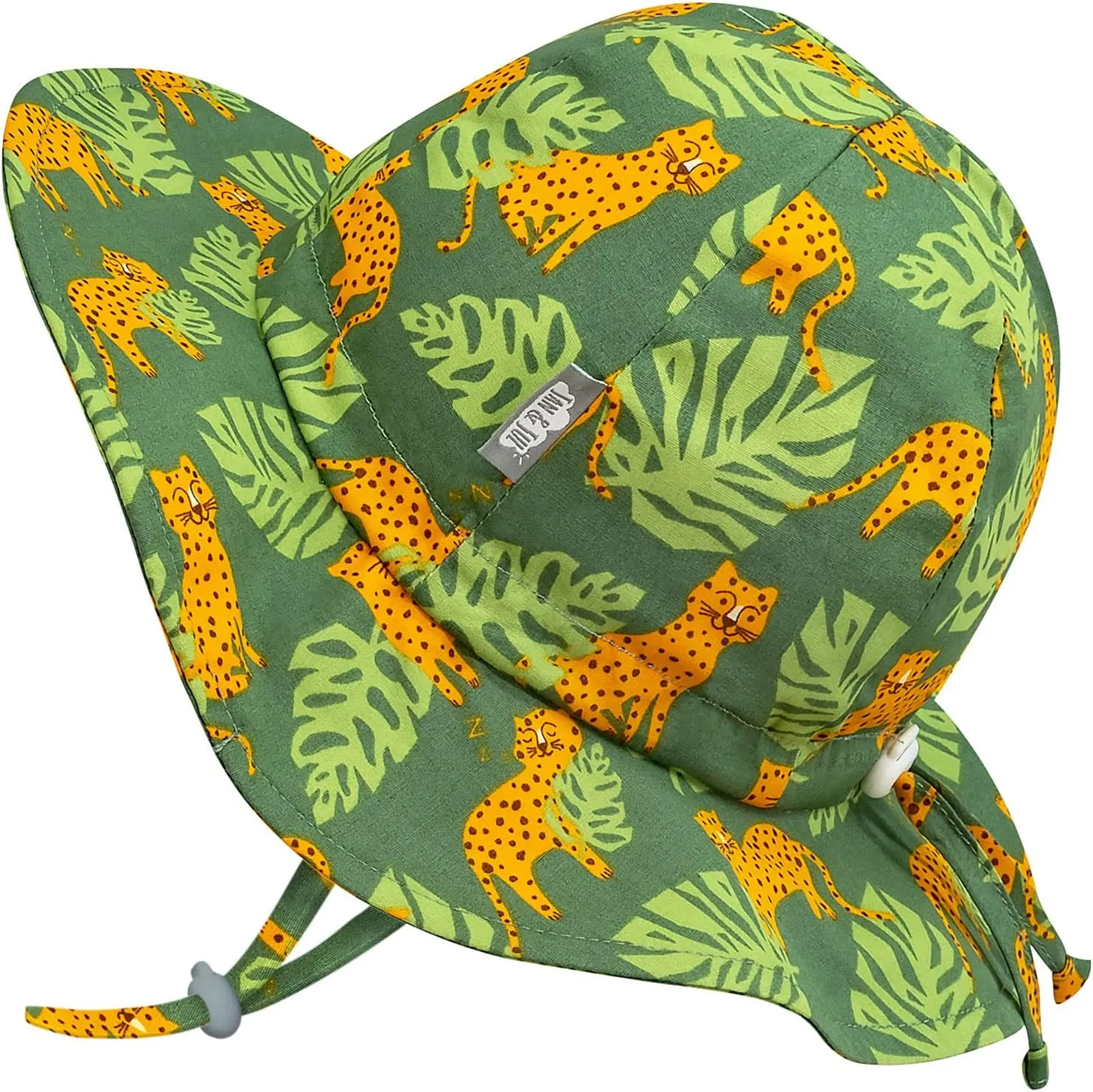 JAN & JUL Adjustable Cotton Floppy Sun Hat with 50  UPF Protection for Boys