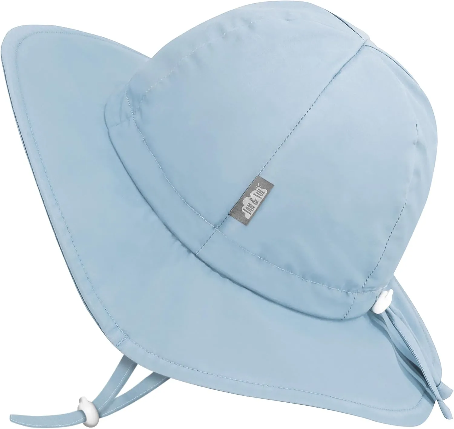 JAN & JUL Adjustable Cotton Floppy Sun Hat with 50  UPF Protection for Boys
