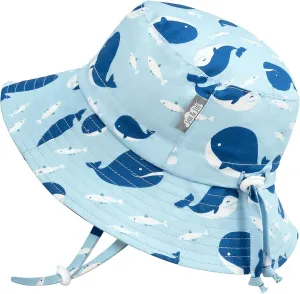 JAN & JUL Grow-with-Me Cotton Bucket Sun-Hat for Baby and Kids