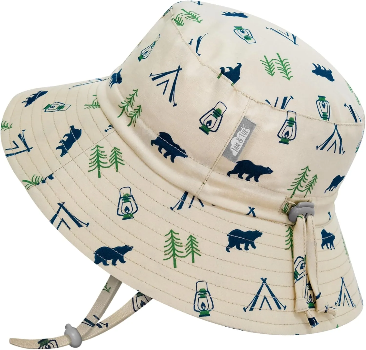 JAN & JUL Grow-with-Me Cotton Bucket Sun-Hat for Baby and Kids