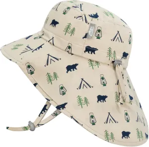 JAN & JUL Kids' Adjustable Cotton Adventure Sun Hat 50  UPF