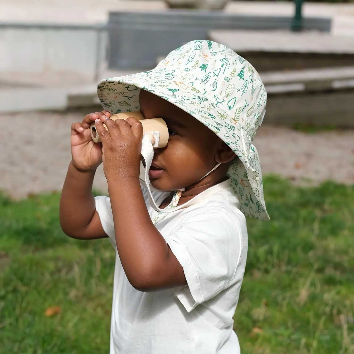 JAN & JUL Kids' Adjustable Cotton Adventure Sun Hat 50  UPF