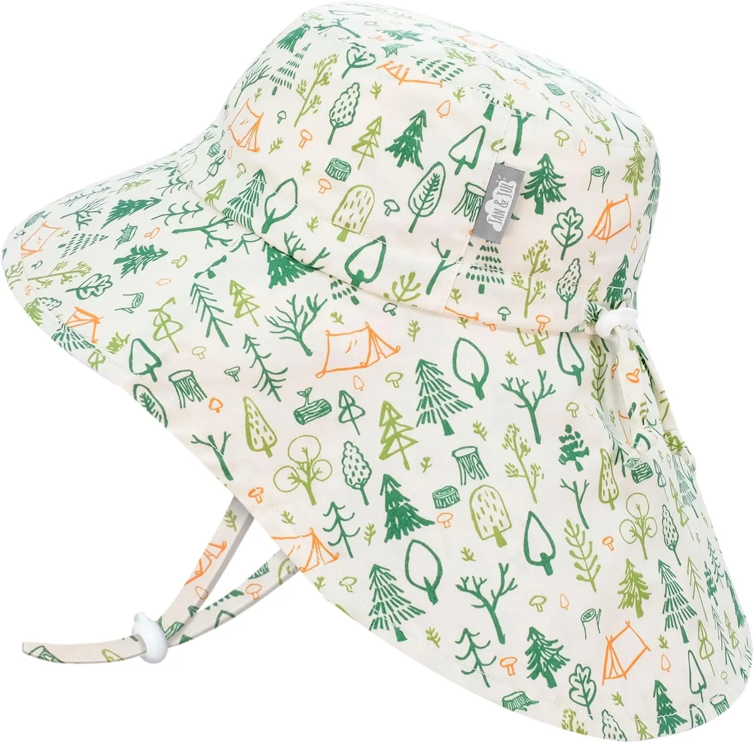 JAN & JUL Kids' Adjustable Cotton Adventure Sun Hat 50  UPF