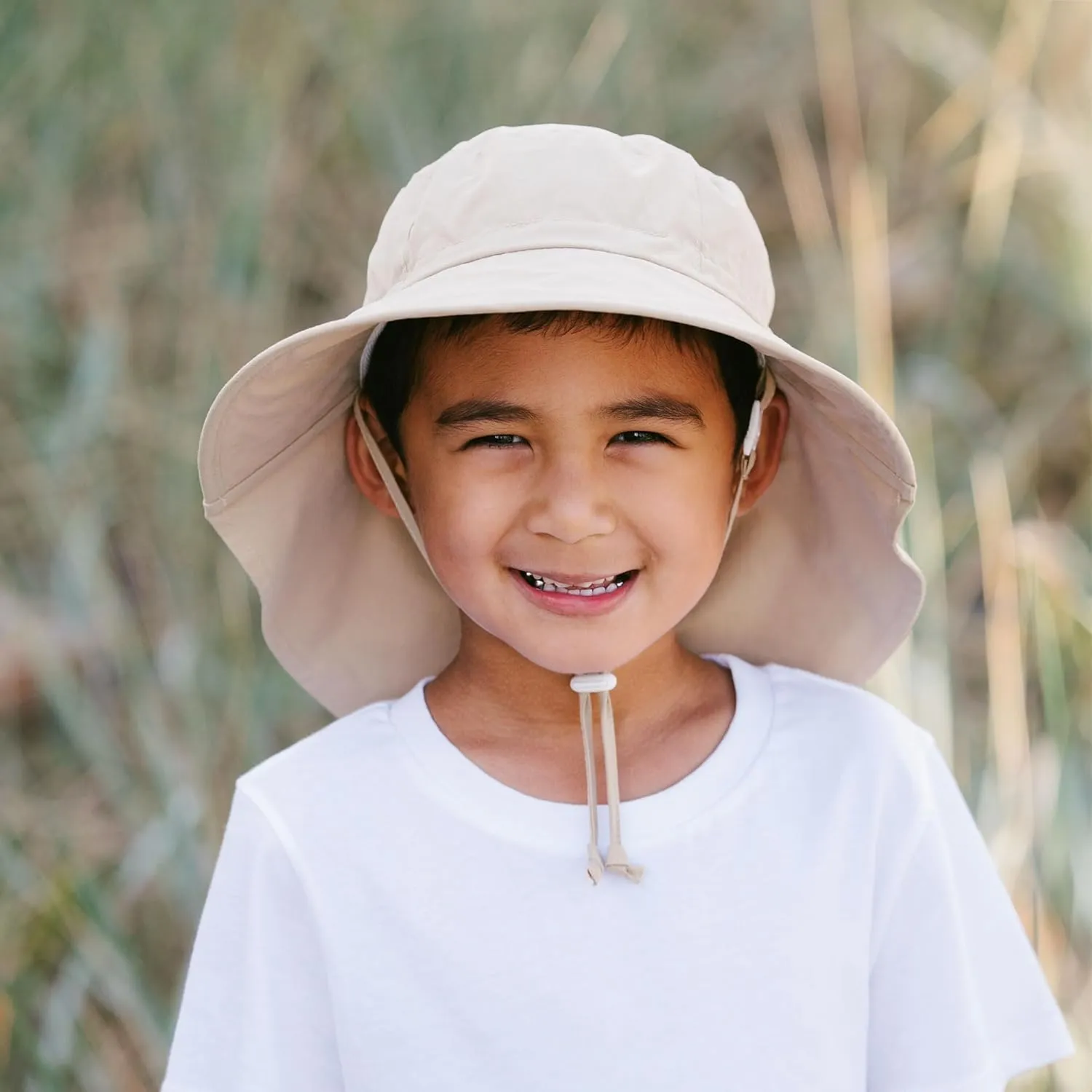 JAN & JUL Kids' Adjustable Cotton Xplorer Sun Hat 50  UPF