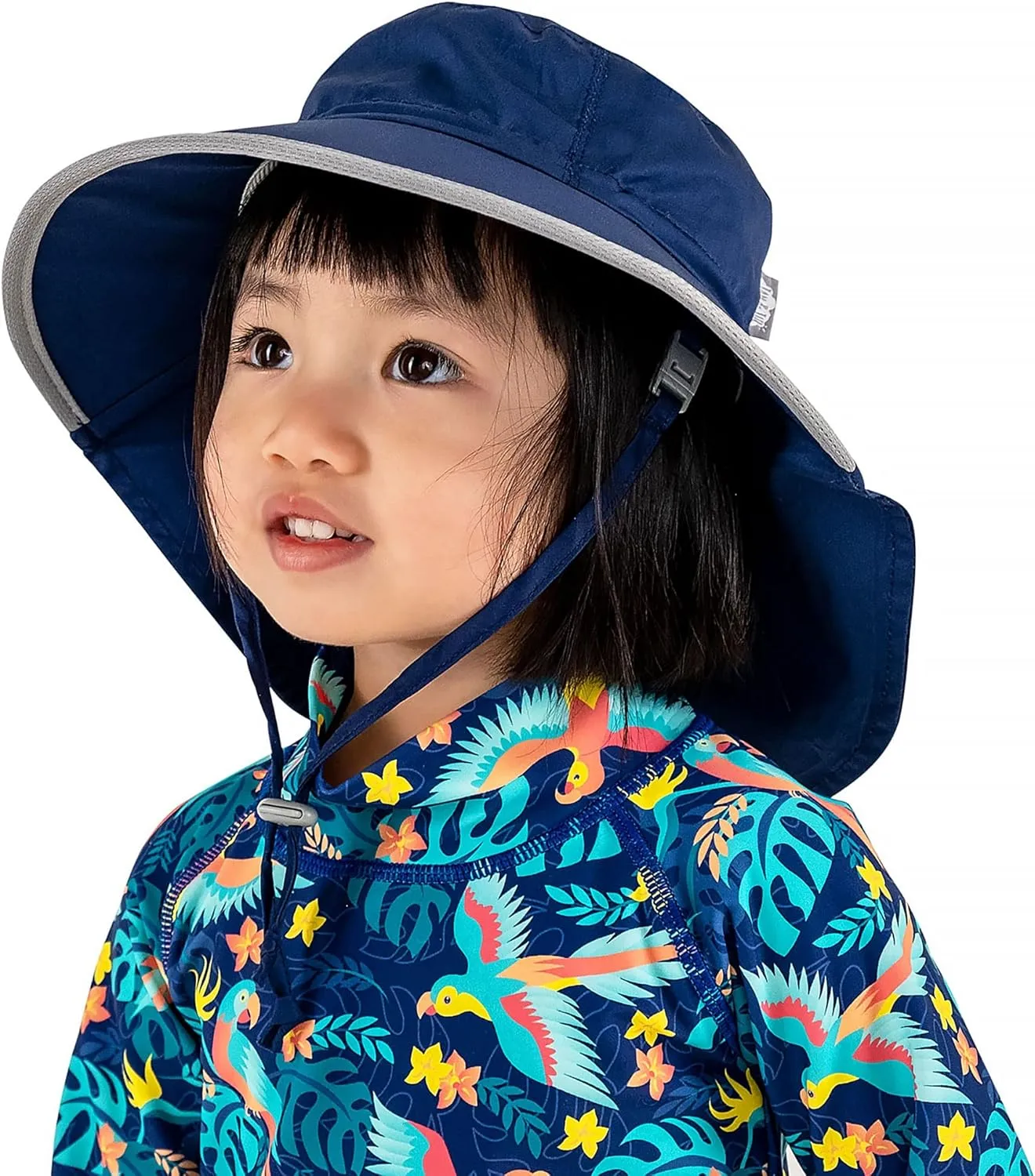 JAN & JUL Kids' Adjustable Cotton Xplorer Sun Hat 50  UPF