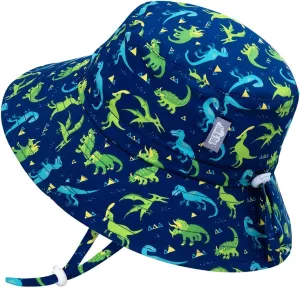 JAN & JUL Quick Dry Sun-Hat with Neck Flap for Swimming Boys' Beach Hat