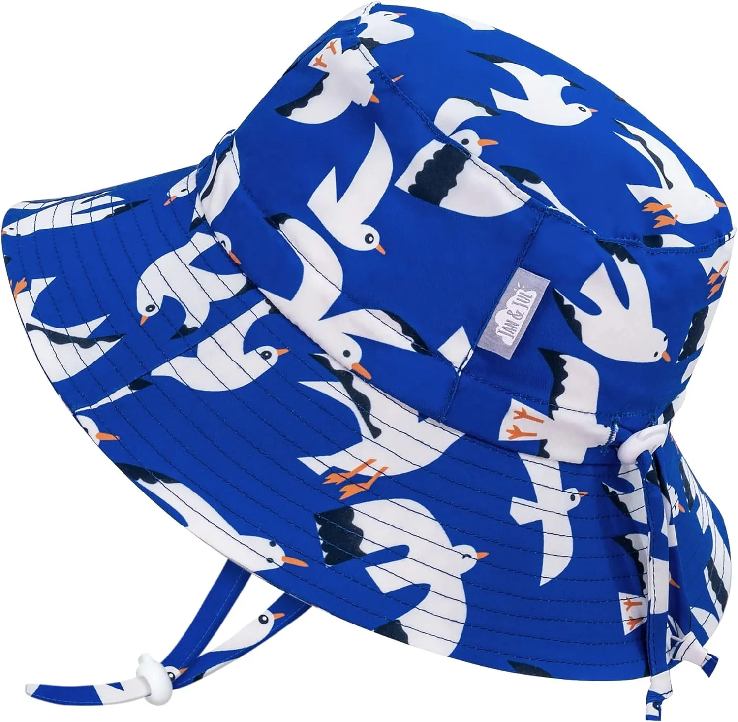 JAN & JUL Quick Dry Sun-Hat with Neck Flap for Swimming Boys' Beach Hat
