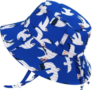 JAN & JUL Quick Dry Sun-Hat with Neck Flap for Swimming Boys' Beach Hat