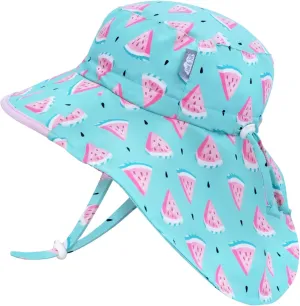 JAN & JUL Summer Adventure Wide Brim 50  UPF Quick-Dry Sun-Hats for Kids