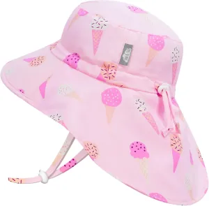 JAN & JUL Summer Adventure Wide Brim 50  UPF Quick-Dry Sun-Hats for Kids