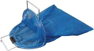 JCS 24x28 Galvanized Wire Handle Mesh Cath Bag - Heavy-Duty Polyethylene Shellfish & Bait Storage Bag for Marine Use