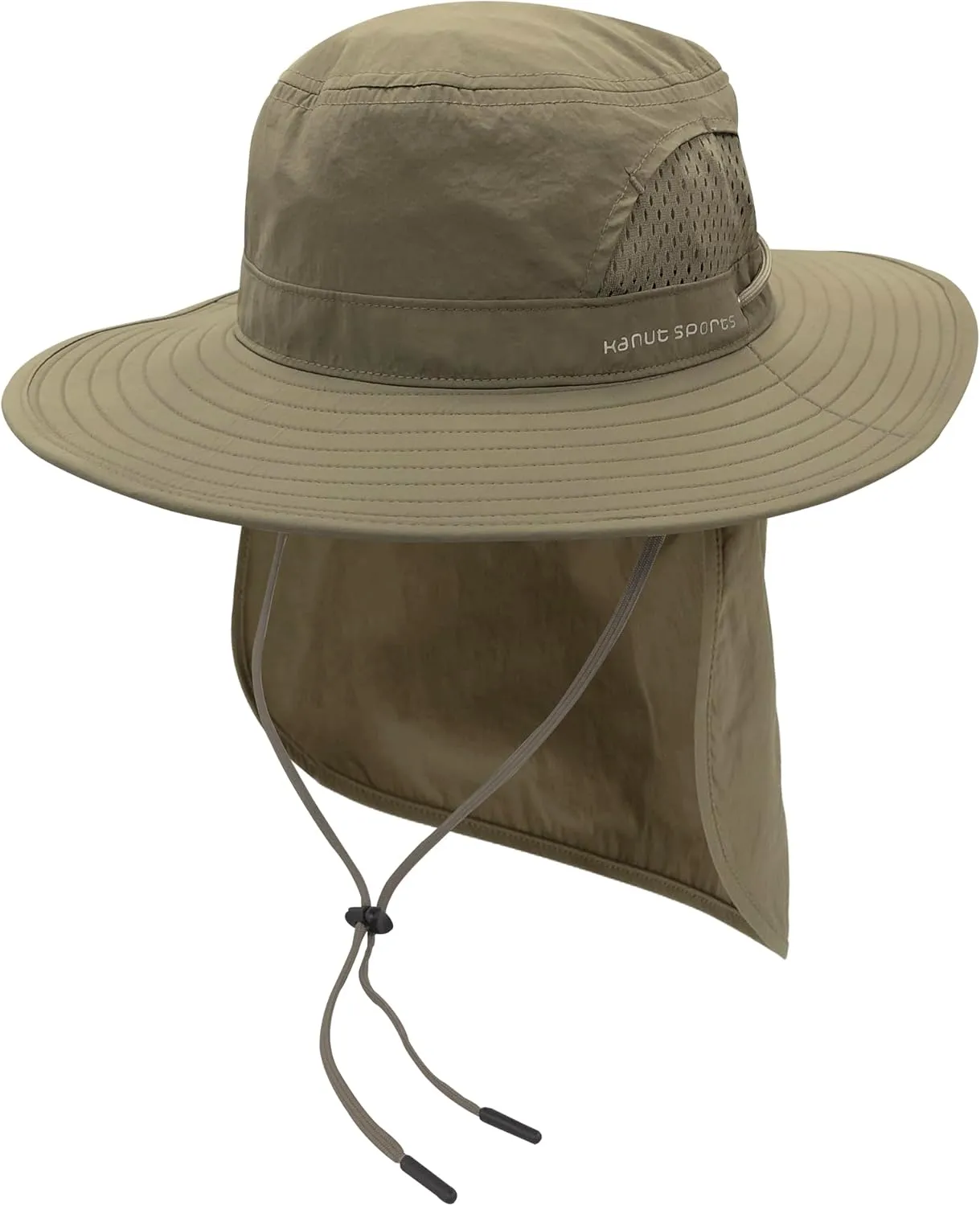 Jemez Wide Brim Boonie Hat with Neck Flap UPF 50  Sun Protection Breathable Safari Bucket Hat for Fishing Hiking