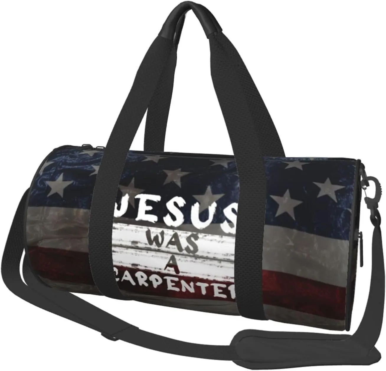 Jesus Was A Carpenter Duffel Bag Gym Bag Travel Sports Tote Large Foldable Beach Swim Yoga9