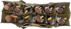 Jilted 12 Slot Duck Decoy Bag with Shoulder Strap and Reinforced Seams for more Durability in the Field While Waterfowl Hunting