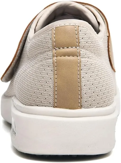JITUUE Diabetic Shoes for Elderly Men Large Size Wide Adjustable Closure for Men Walking Shoes Edema Plantar Fasciitis Bunions Arthritis Swollen Feet Seniors Tennis Skechers
