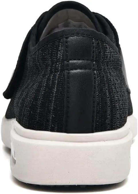 JITUUE Diabetic Shoes for Elderly Men Large Size Wide Adjustable Closure for Men Walking Shoes Edema Plantar Fasciitis Bunions Arthritis Swollen Feet Seniors Tennis Skechers