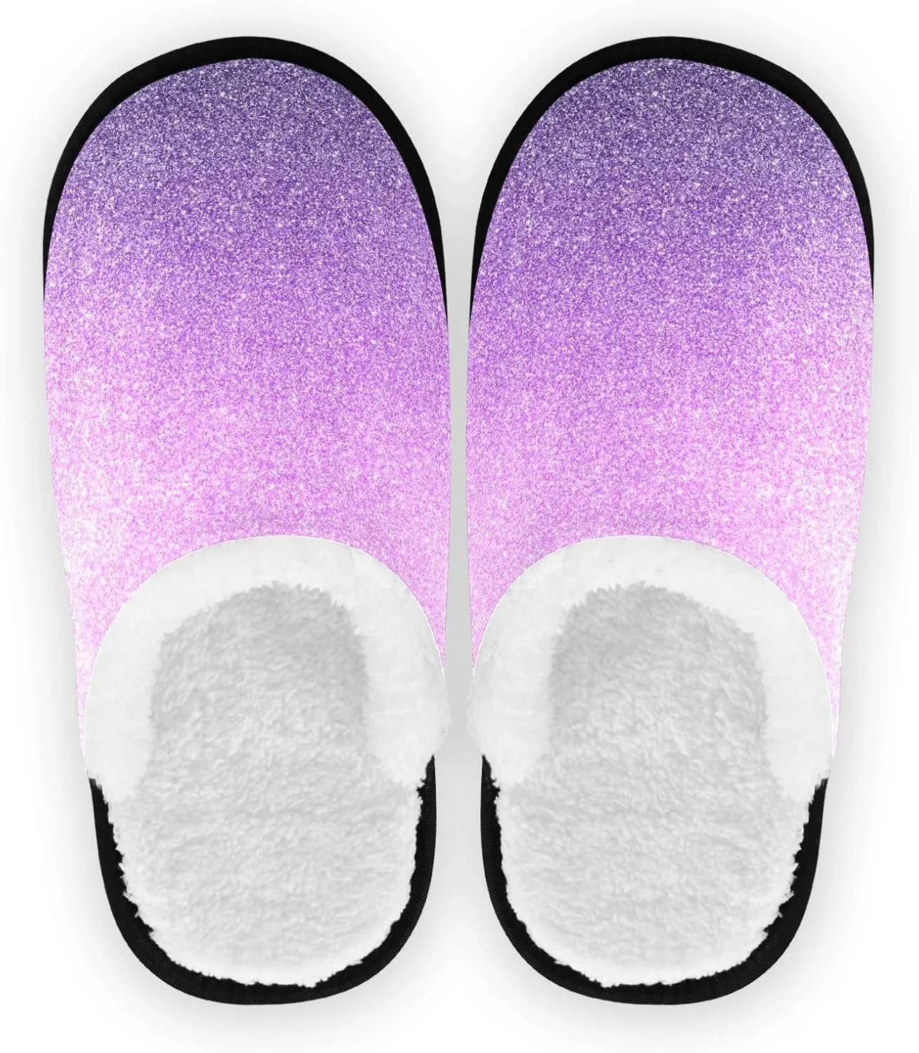 Joisal Spring Green Ladies House Slippers Non Slip Womens Slippers Size 7 with Storage Bag