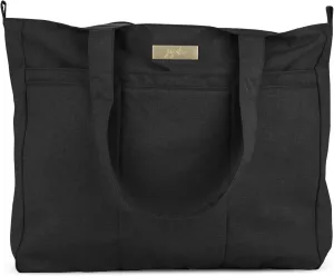 JuJuBe | Super Be Large Everyday Lightweight Travel Tote Bag with Storage Pockets | Black Chromatics