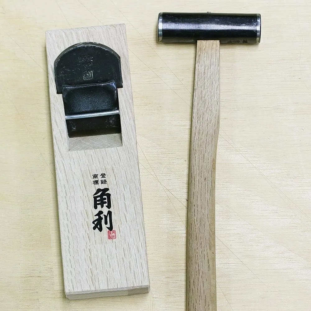 KAKURI Japanese Carpenter Hammer GENNO for Woodworking 16 oz (450g), Carpentry Hammer with Wood Handle for Chisel, Plane, Nail, Made in JAPAN