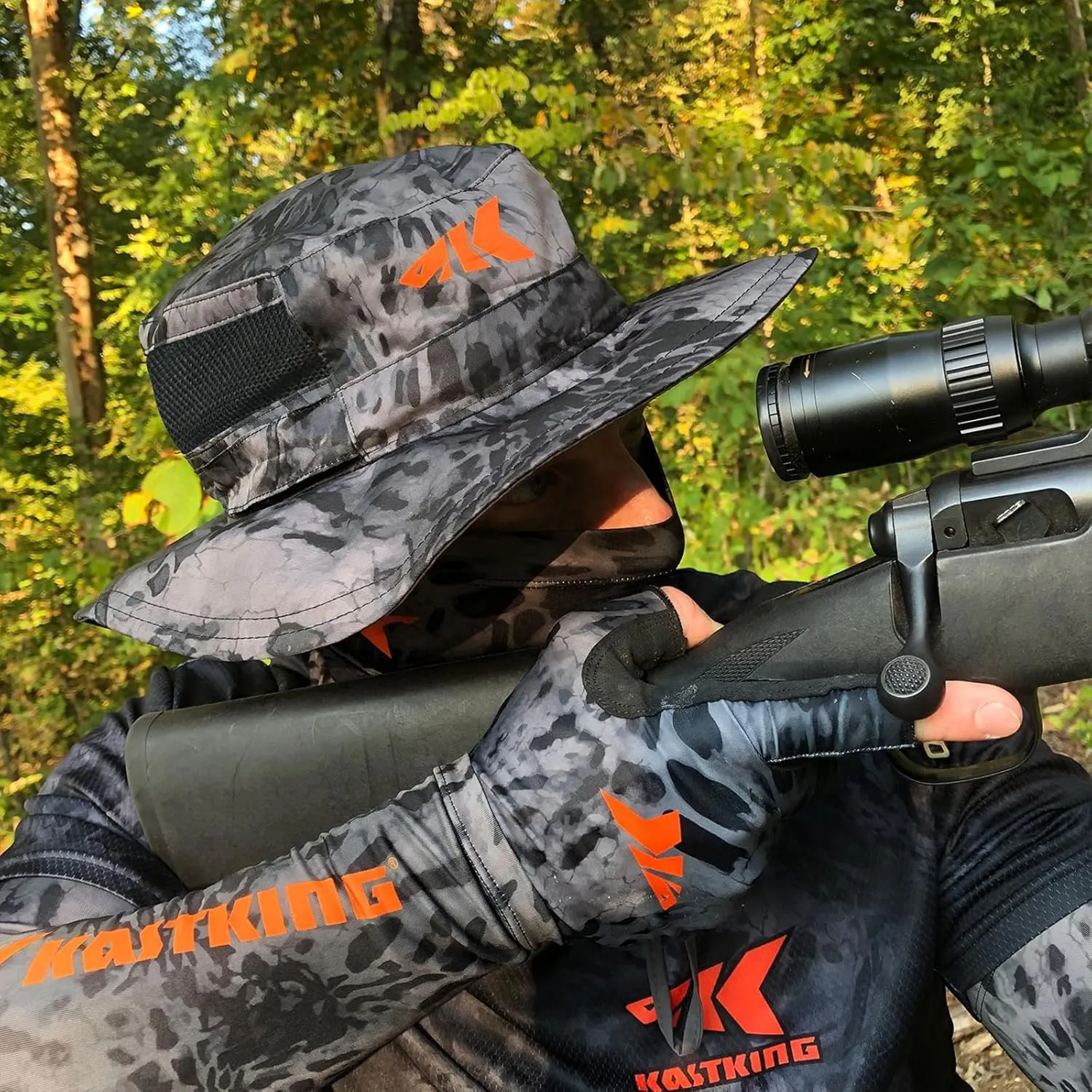 KastKing Sol Armis UPF 50 Boonie Hat - Sun Protection, Fishing, Beach & Hiking, Paddling, Rowing, Kayaking