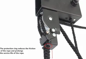 Kayak Hoist Quality Garage Storage Canoe Lift with 100 lb Capacity Even Works as Ladder Lift and Bike Premium Quality