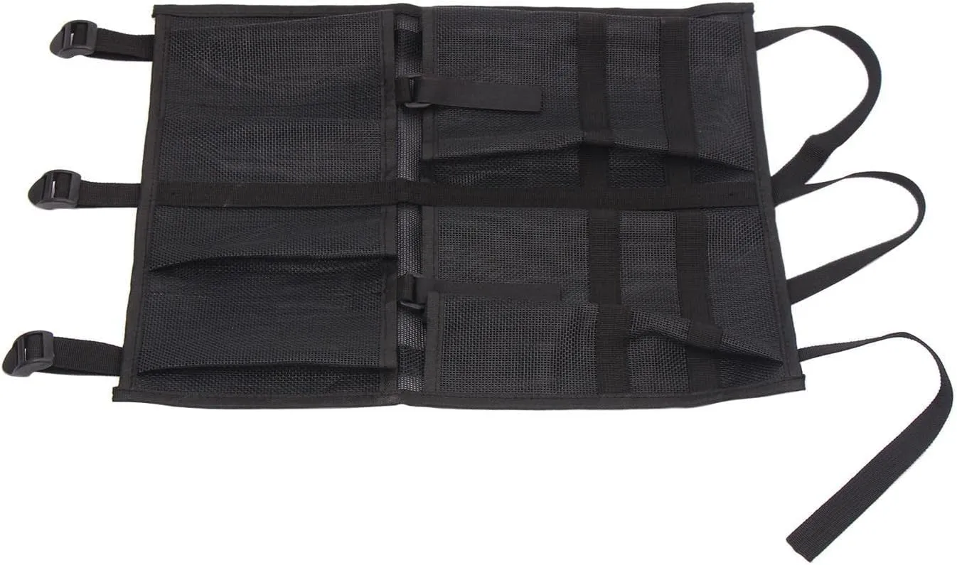 Kayak Mesh Bag Black Nylon Gear Accessories Organizer Accessories