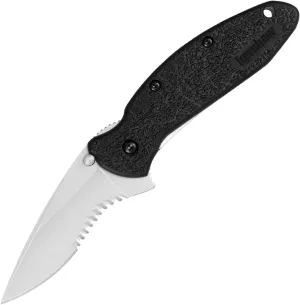 Kershaw 1620ST Scallion - Black - Serrated