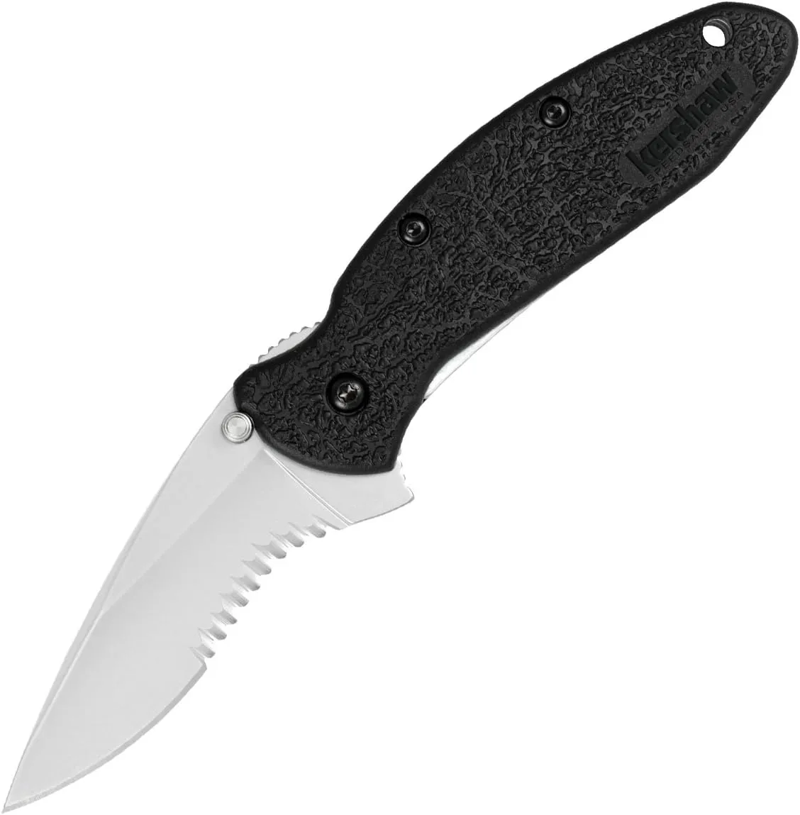 Kershaw 1620ST Scallion - Black - Serrated