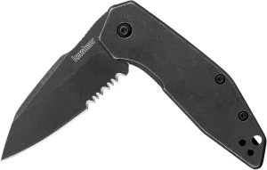Kershaw Gravel Pocket Knife, Perfect EDC, 2.5" 8Cr13MoV Steel Reverse Tanto Blade, Pocketclip