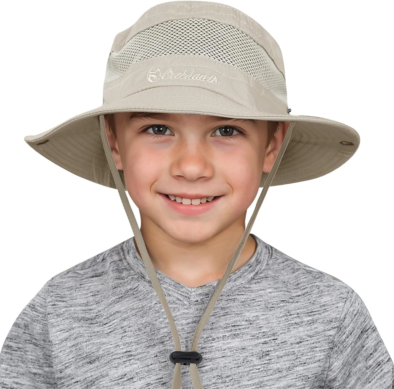 Kids Sun Hat Fishing Hats for Boys Girls UPF 50  Wide Brim Bucket Hats for Kids Hiking Safari Hat