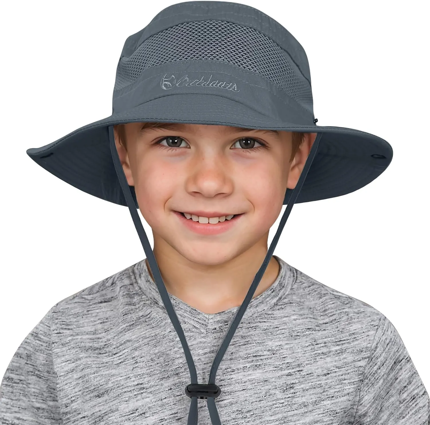 Kids Sun Hat Fishing Hats for Boys Girls UPF 50  Wide Brim Bucket Hats for Kids Hiking Safari Hat