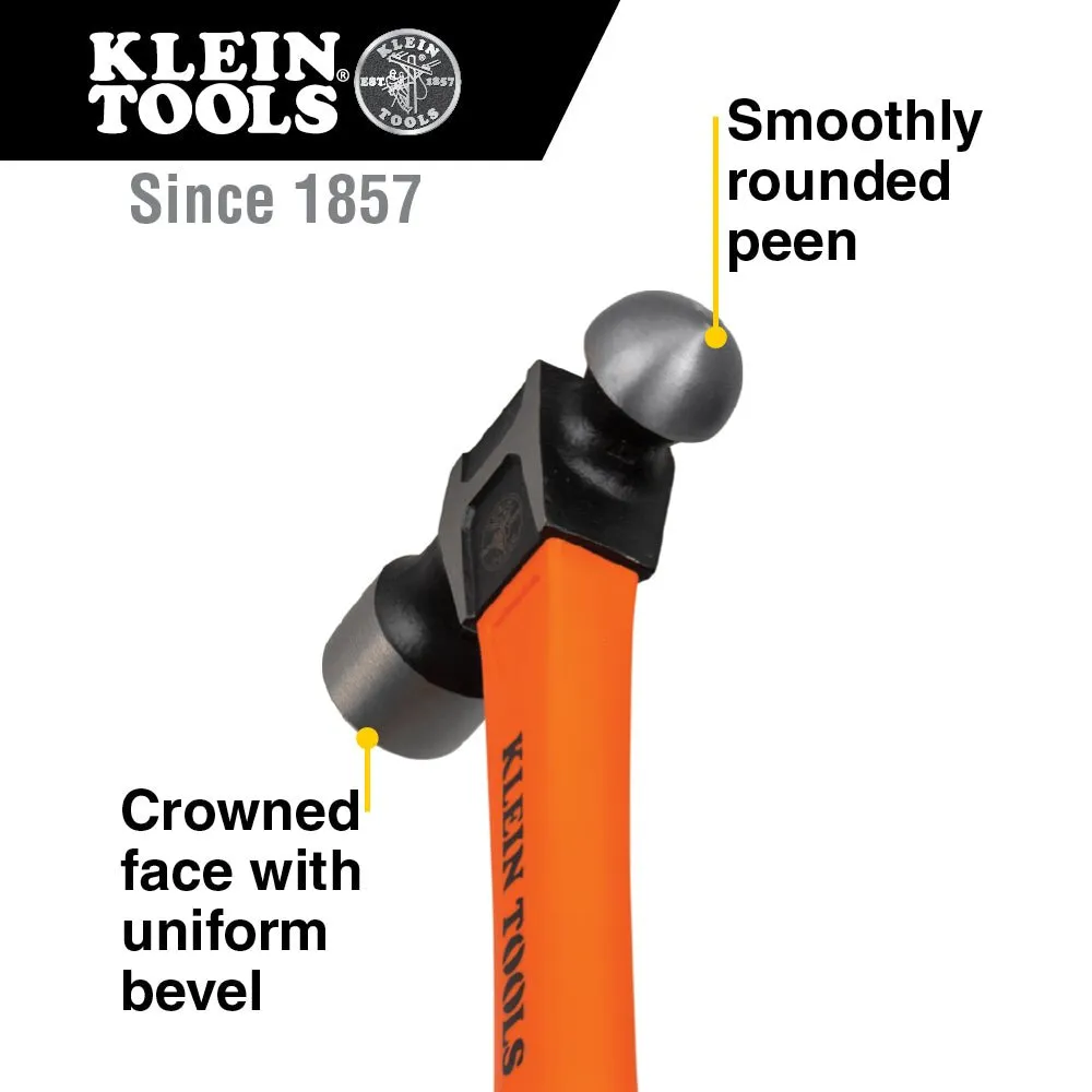 Klein 15" Crowned Face Ball-Peen Hammer - H803-32