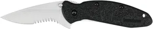 K.O. Scallion, Black Polyamide Handle, ComboEdge