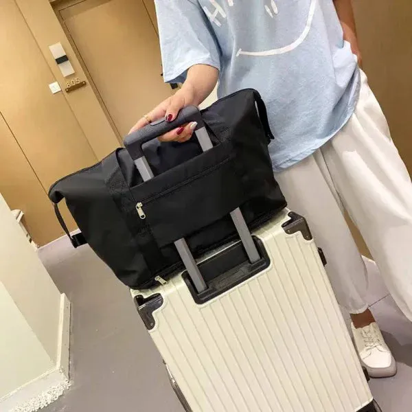 Large Capacity Foldable Storage Bag for Travel and Gym