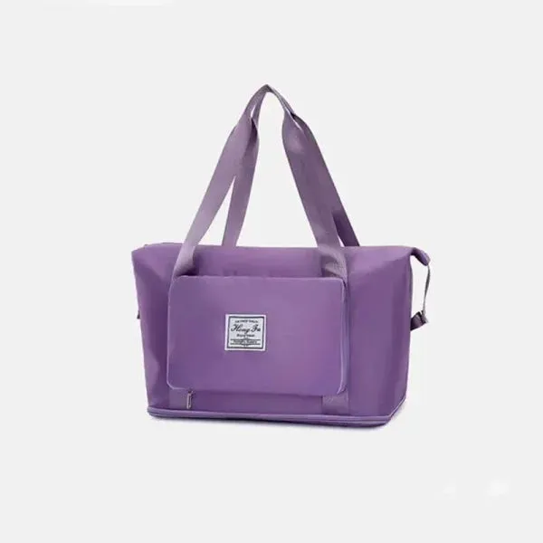Large Capacity Foldable Storage Bag for Travel and Gym