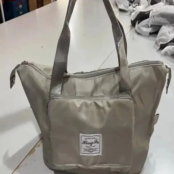 Large Capacity Foldable Storage Bag for Travel and Gym