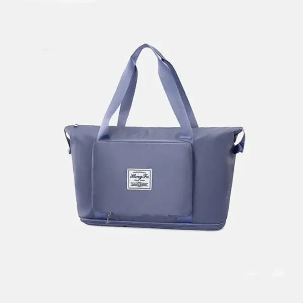 Large Capacity Foldable Storage Bag for Travel and Gym