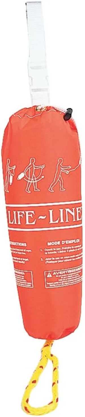 LIFE LINE Rescue Throw Bag, 50 ft.