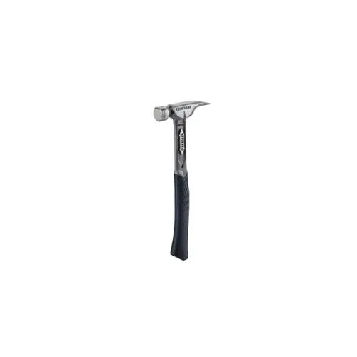Lightweight Titanium Finish Smooth Face Curved Hammer TRMB