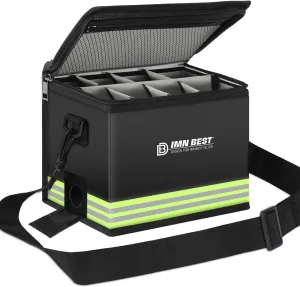 Lipo Safe Bag Fireproof, Explosion-proof Bag, Large Capacity, Fireproof Safe, Lipo Battery Storage Box, Protective Safe Bag for Charging and Storing, with Robust Handle and Mesh Bag