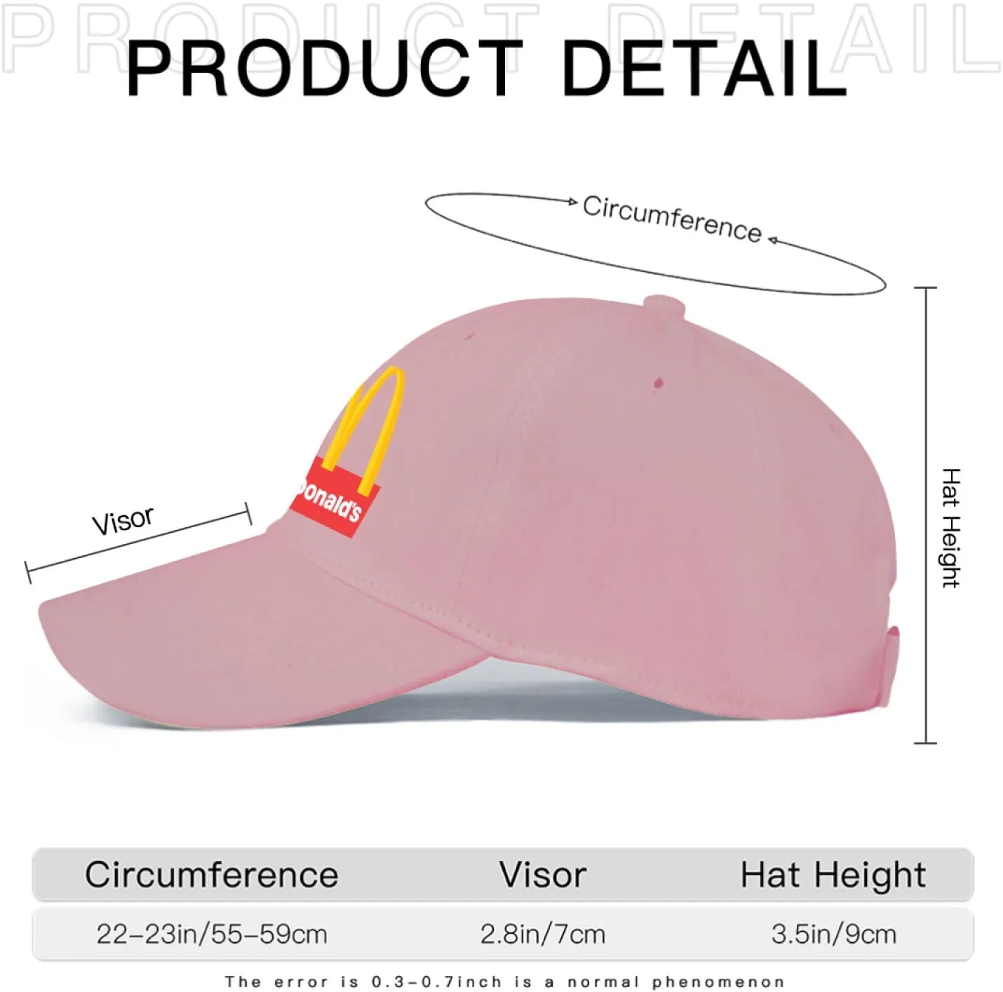 Long Brim Trucker Dad Work Hat for Unisex Adult Soft Outdoor Plain Baseball Cap Womens Mens Adjustable Golf Tennis Sun Hat