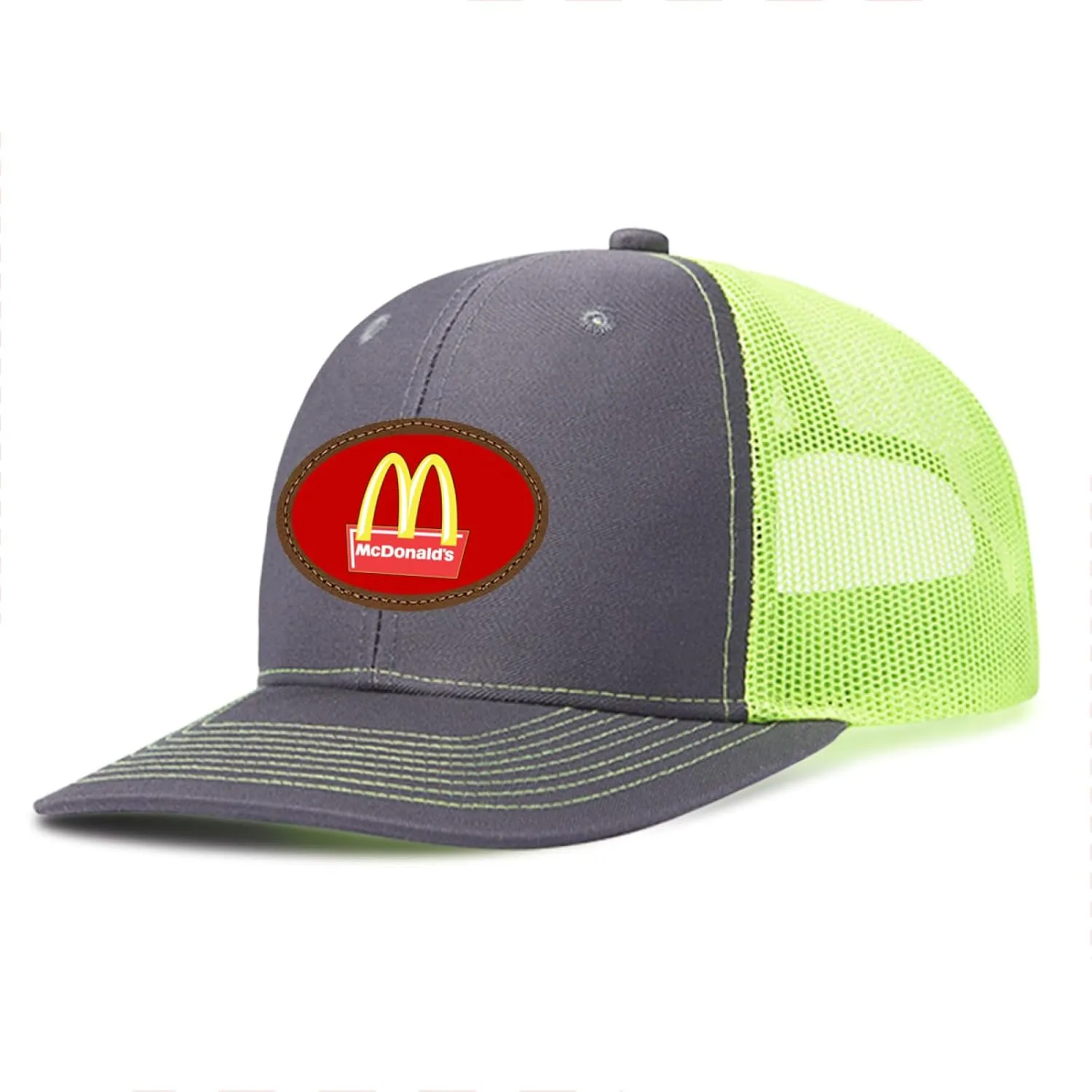 Long Brim Trucker Dad Work Hat for Unisex Adult Soft Outdoor Plain Baseball Mesh Cap Womens Mens Adjustable Golf Sun Hat