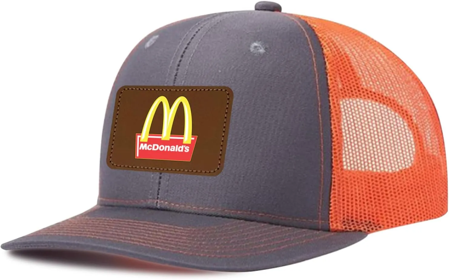 Long Brim Trucker Dad Work Hat for Unisex Adult Soft Outdoor Plain Baseball Mesh Cap Womens Mens Adjustable Golf Sun Hat