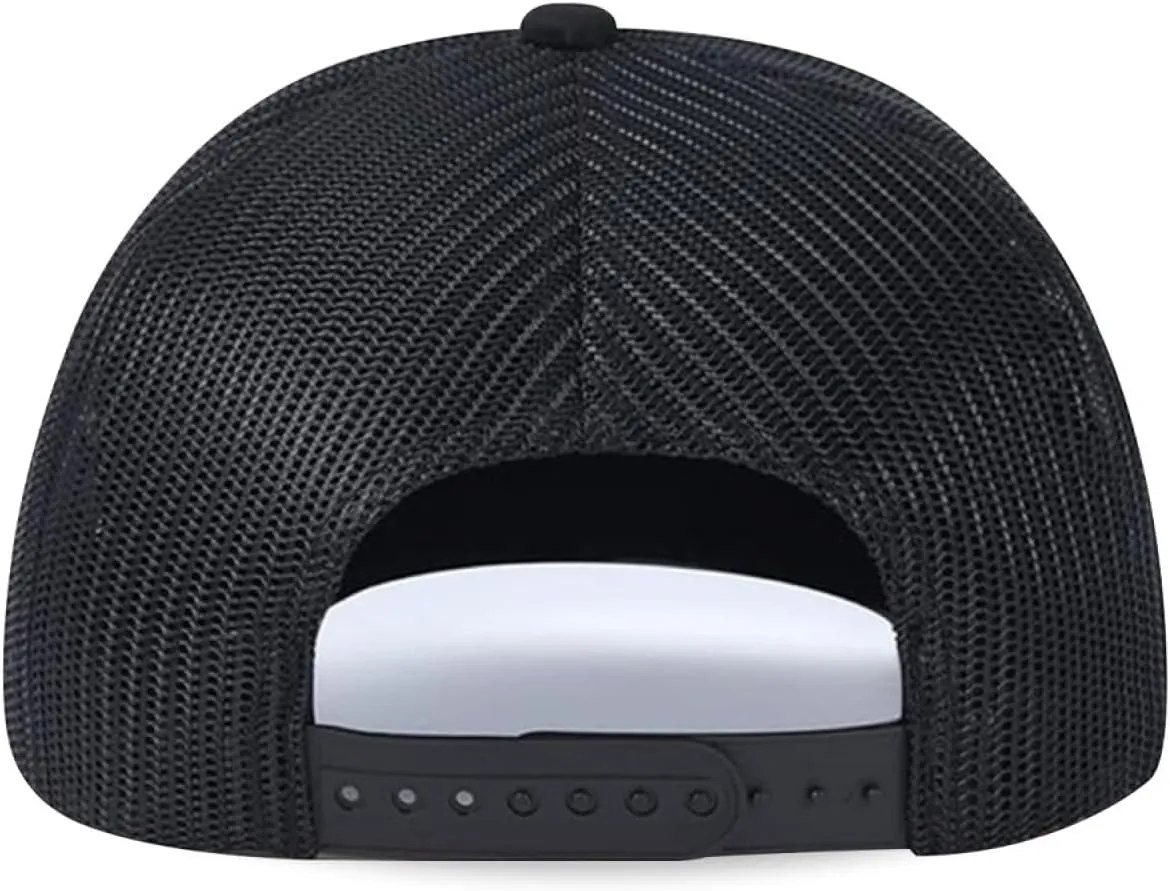 Long Brim Trucker Dad Work Hat for Unisex Adult Soft Outdoor Plain Baseball Mesh Cap Womens Mens Adjustable Golf Sun Hat