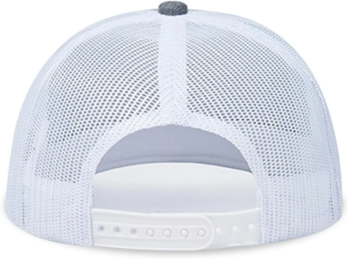 Long Brim Trucker Dad Work Hat for Unisex Adult Soft Outdoor Plain Baseball Mesh Cap Womens Mens Adjustable Golf Sun Hat